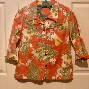 Mirror Image Light Jacket, Med, Coral